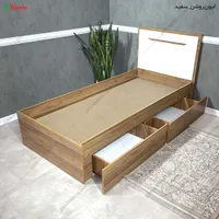 تخت تک نفره  با دو کشو