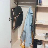 تخت خواب جوان و کمد|تخت و سرویس خواب|ساوه, |دیوار