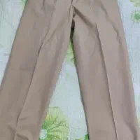 شلوار راسته کرم