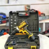 دریل موتور شارژی بیست تک  ۲ باطری اینورتر برق مدون|ابزارآلات|رشت, بلوار گیلان|دیوار