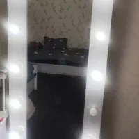 فروش آینه قدی هالیوودی کاملا سالم و نو بدون شکستگی