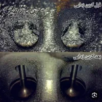 کربن زدایی محفظه احتراق و شستشوی کاتالیزور