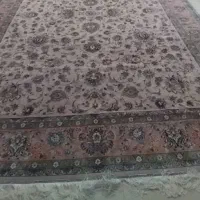 فرش ابریشم ماشینی با ریشه های ابریشم و الیاف طبیعی|فرش|تهران, قناتکوثر|دیوار