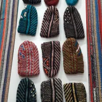 گیوه دست بافت پشمی|لباس|اردبیل, |دیوار