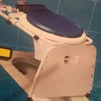 توالت فرنگی تاشو نصب دیوار