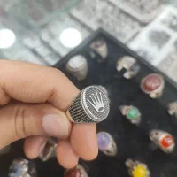 انگشتر نقره قیمت عمده|جواهرات|محمدیه-قزوین, |دیوار