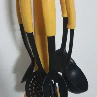 ست کفگیر ۶ تایی نسوز آشپزی