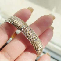 النگو تک پوش نقره سایز۲