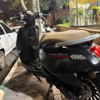 دایچی cr150 بی کلاچ کلیک طرح وسپا مناسب برای خانما|موتورسیکلت|مشهد, وحید|دیوار
