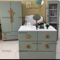 انواع تخت و کمد کودک و نوجوان/روکش وکیوم کره‌ای