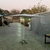 چتر پایه وسط سایبان چادر دوزی۱