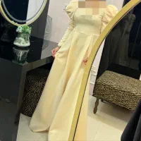 پیراهن ساتن آمریکایی گرم بالا