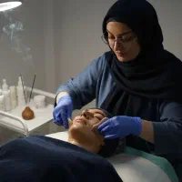 خدمات فیشال پاکسازی پوست آقایان فیشیال کلینیک قم