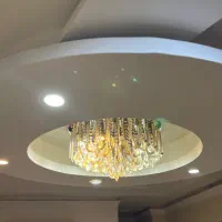 لوستر کریستالی۶۰ سانت دوعدد باهم