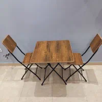 میز و صندلی تاشو مناسب برای کافه،فست فود،بالکن و..|میز و صندلی غذاخوری|رشت, سعدی (تختی)|دیوار