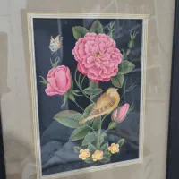 تابلو گل و مرغ