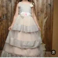 لباس عروس دخترانه و کفش سفیددخترانه