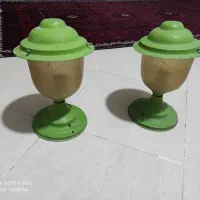 جا لامپی بالای درب باغ