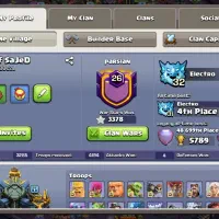 اکانت کلش آف کلنز تان ۱۷|کنسول، بازی ویدئویی و آنلاین|شهریار, شهریار|دیوار