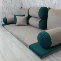 دوخت و سفارش انواع بالش پشتی وسرویس شا نشین پذیرفت|رختخواب، بالش، پتو|شیراز, پودنک|دیوار