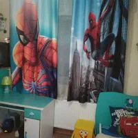 پرده اتاق کودک و نوجوان طرح اسپایدر من