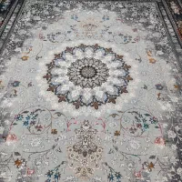 3تخته فرش 12متری وینتج نقره ای سورمه ای|فرش|قم, نیروگاه|دیوار