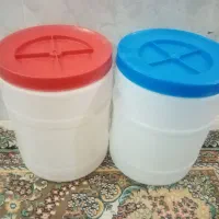 سطل و دبه ی در دار  10 کیلویی