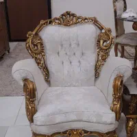 مبل چوبی استیل ۷نفره همراه ناهار خوری ۴نفره|مبلمان خانگی و میز عسلی|تهران, نعمتآباد|دیوار