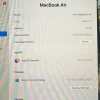 فروش مک بوک Air 13 inch|رایانه همراه|تهران, سعادت‌آباد|دیوار