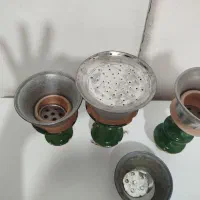 سری سفالی قلیان میوه ای نو|کلکسیون و سرگرمی|مشهد, گاز|دیوار