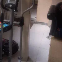 دوچرخه ثابت ورزشی مدل اسکیتی|تجهیزات ورزشی|مشهد, جانباز|دیوار