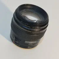 لنز دوربین کنون EF 85 mm f 1.8  التراسونیک|دوربین عکاسی و فیلم‌برداری|لاهیجان, امیرشهید|دیوار