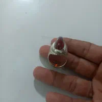 انگشتر نقره ساچمه نگین عقیق دستسازتهران سید|جواهرات|ری, اقدسیه|دیوار