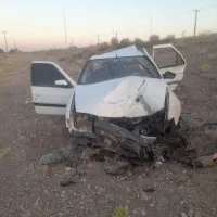 پژو پارس تصادفی