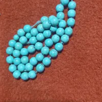 تسبیح فیروزه سنگ اصل|کلکسیون اشیاء عتیقه|کرمانشاه, |دیوار