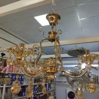 لوستر سه شاخه باراکا|لوستر و چراغ آویز|سنندج, |دیوار