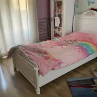 سرویس خواب نوجوان، تخت، دراور، میز تحریر، ساحل چوب