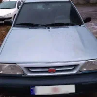 پراید نقره ابی سالم بی رنگ شاستی پلمپ بی سرصدا