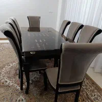 مبل شش نفره بامی غذاخوری هشت نفره