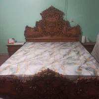 تختخواب دونفره|تخت و سرویس خواب|کرج, حصارک بالا|دیوار