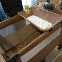 تخت و جای بازی کودک بیبی فور آلمان|اسباب و اثاث بچه|تهران, شهرآرا|دیوار