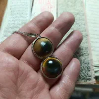 گردنبند مهره برد نقره 925|بدلیجات|اصفهان, ابر|دیوار
