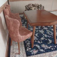 میز ناهار خوری ۴ نفره|میز و صندلی غذاخوری|کنگاور, |دیوار