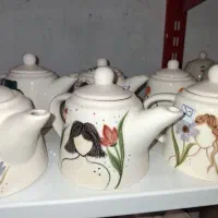 ست چایی خوری نقاشی شده