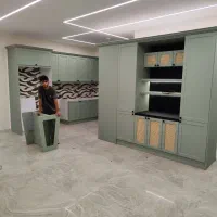 کابینت، کمد دیواری ، قرنیز ، کفپوش ، پارکت