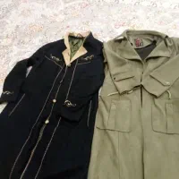 سوییت زیتونی و پالتو مشکی پشم کوبیده ،تمیز. سایز40|لباس|مهاباد (آذربایجان غربی), |دیوار