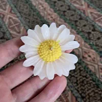 شمع دست ساز گل مارگاریت(بابونه)
