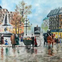 تابلو رنگ روغن