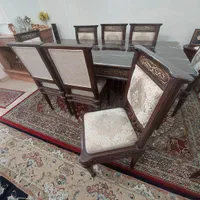 میزناهارخوری ۸نفره،چوب راش|میز و صندلی غذاخوری|تهران, شهرک محلاتی|دیوار