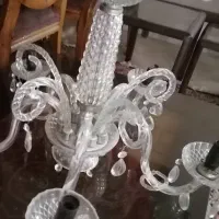 لوستر کریستالی|لوستر و چراغ آویز|کرمان, |دیوار